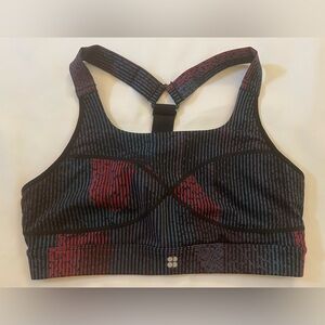 Sweaty Betty Multicolor Striped Sports Bra